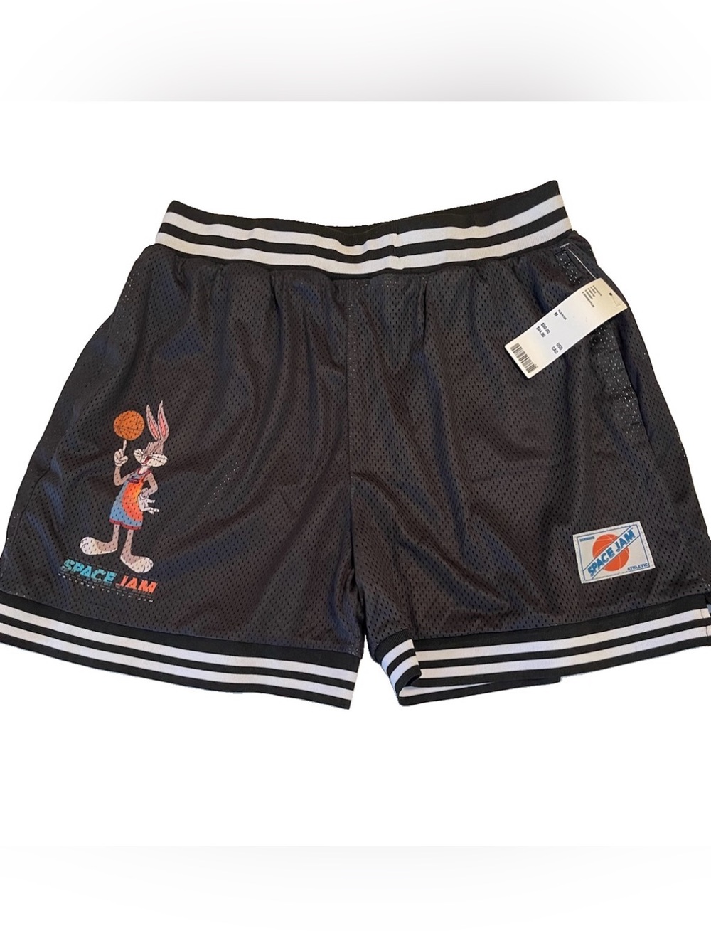 Dumbgood X Space Jam UO Exclusive Mesh Shorts  Medium NWT Streetwear Bugs Bunny